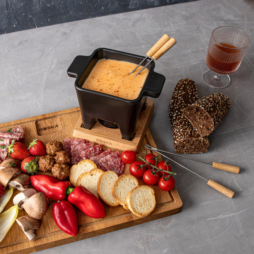 Fondue Sets and Cheese Bakers