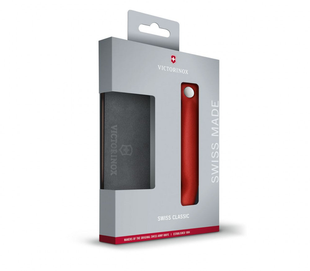 Swiss Classic Foldable Knife and Epicurean Cutting Board Set – Red