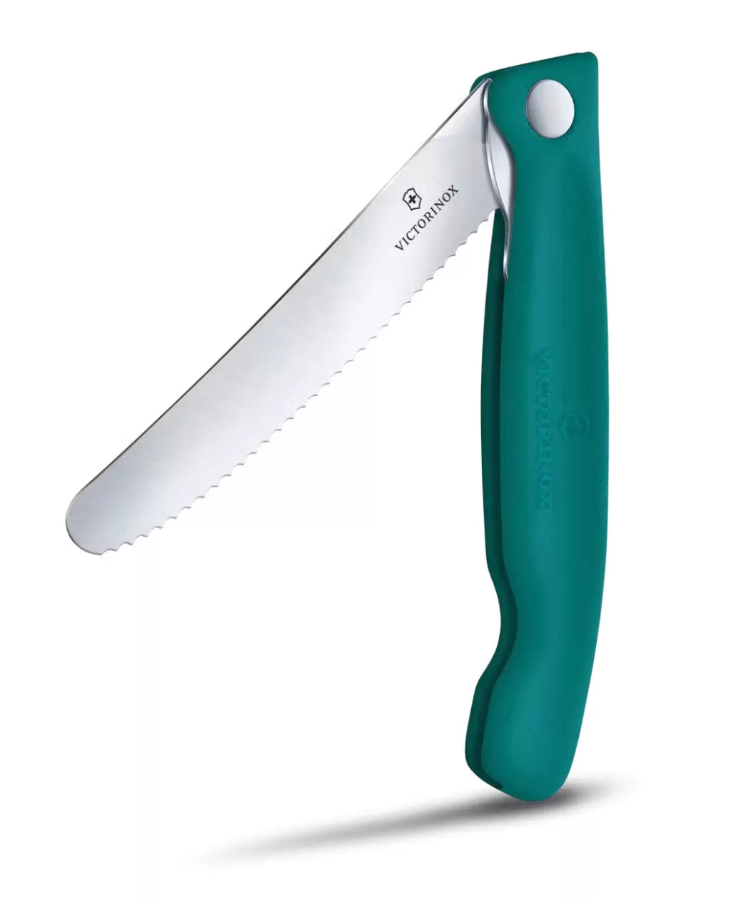 Swiss Classic Serrated Foldable Knife – Kale Green