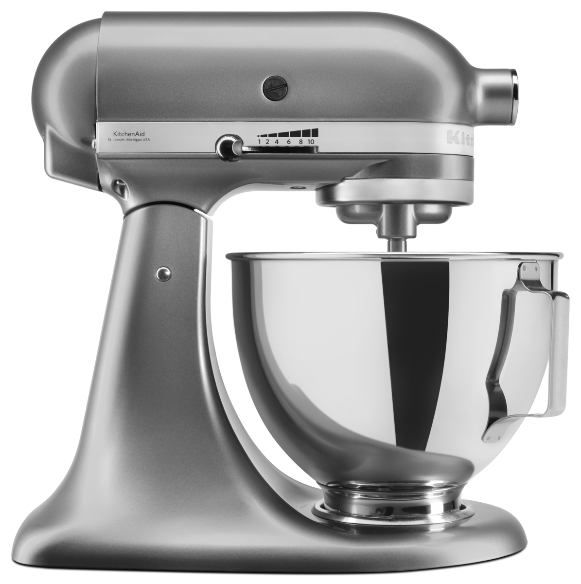 Tilt-Head Stand Mixer 4.3L – Contour Silver