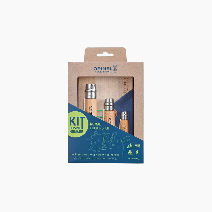 Nomad Cooking Set with No.10 Corkscrew Bottle Opener Pocket Knife