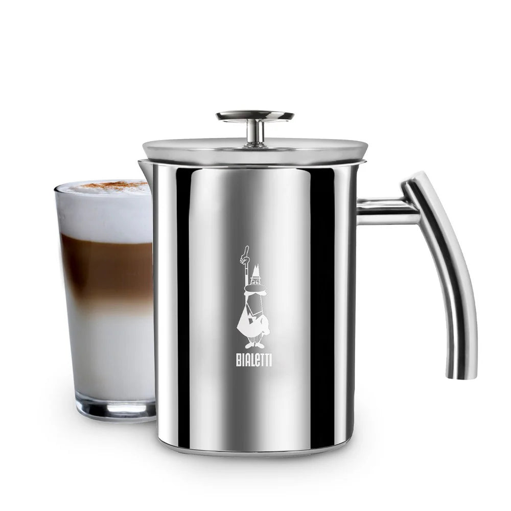 Tuttocrema Induction Stainless Steel Milk Frother, 330 ml