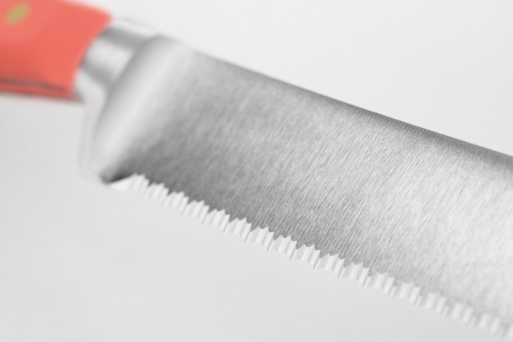 Classic Color Bread Knife 23 cm – Coral Peach