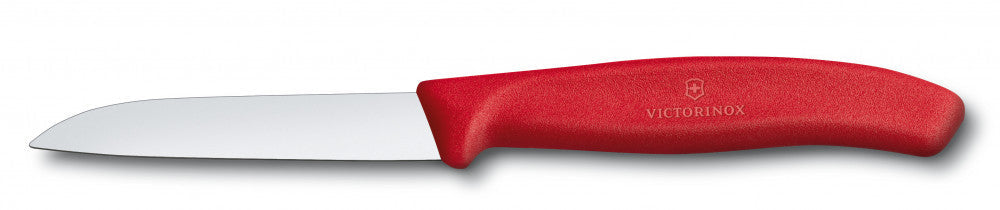 Swiss Classic Straight Vegetable Knife – Red