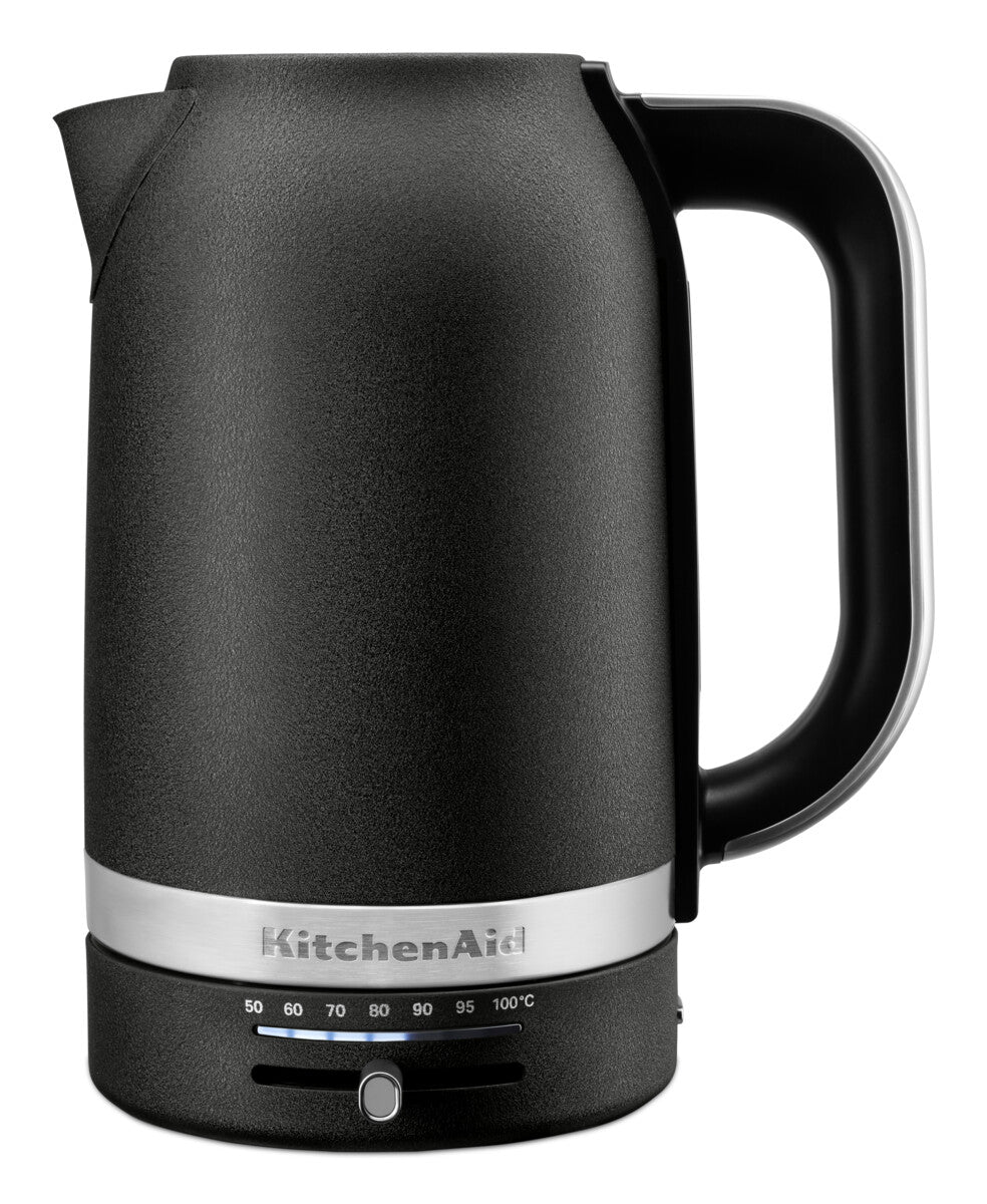 Electric Kettle 1.7L – Cast Iron Black