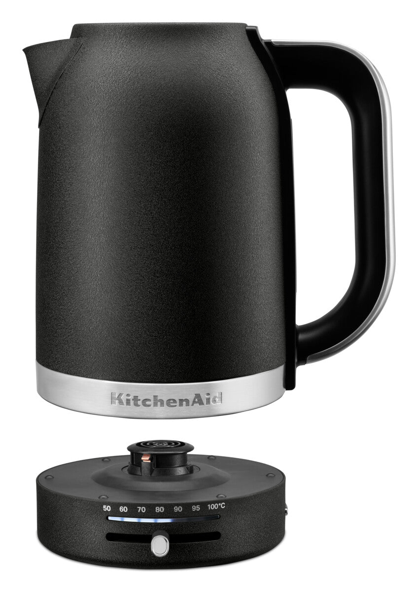 Electric Kettle 1.7L – Cast Iron Black