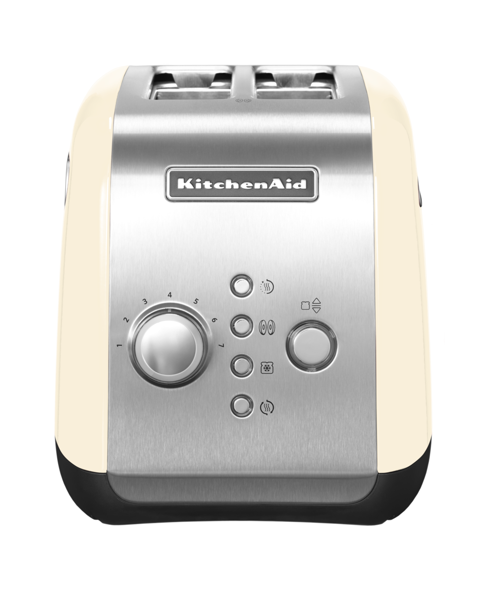 Motorized 2-slice Toaster – Almond Cream