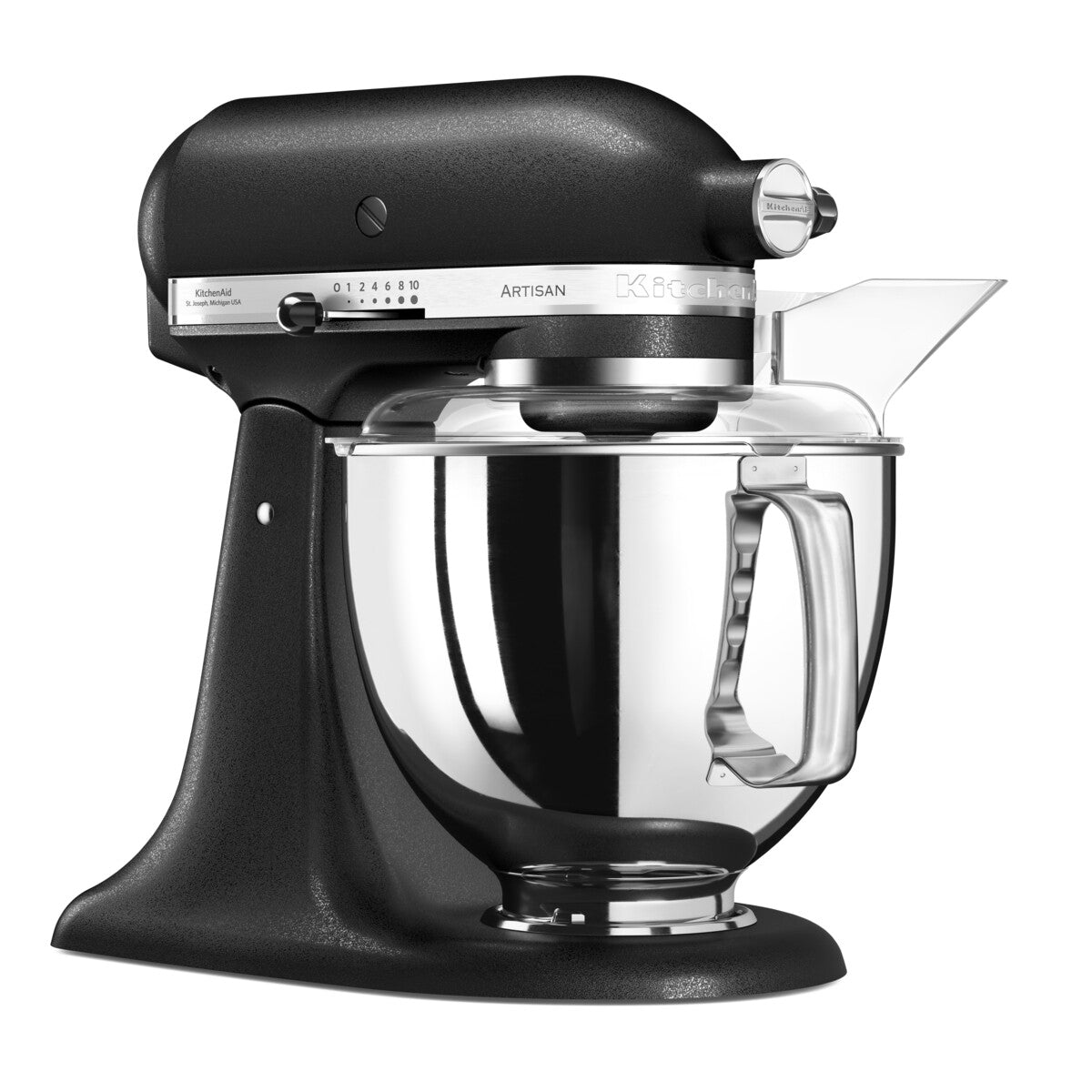 Premium Artisan Tilt-Head Stand Mixer 4.8L – Cast Iron Black