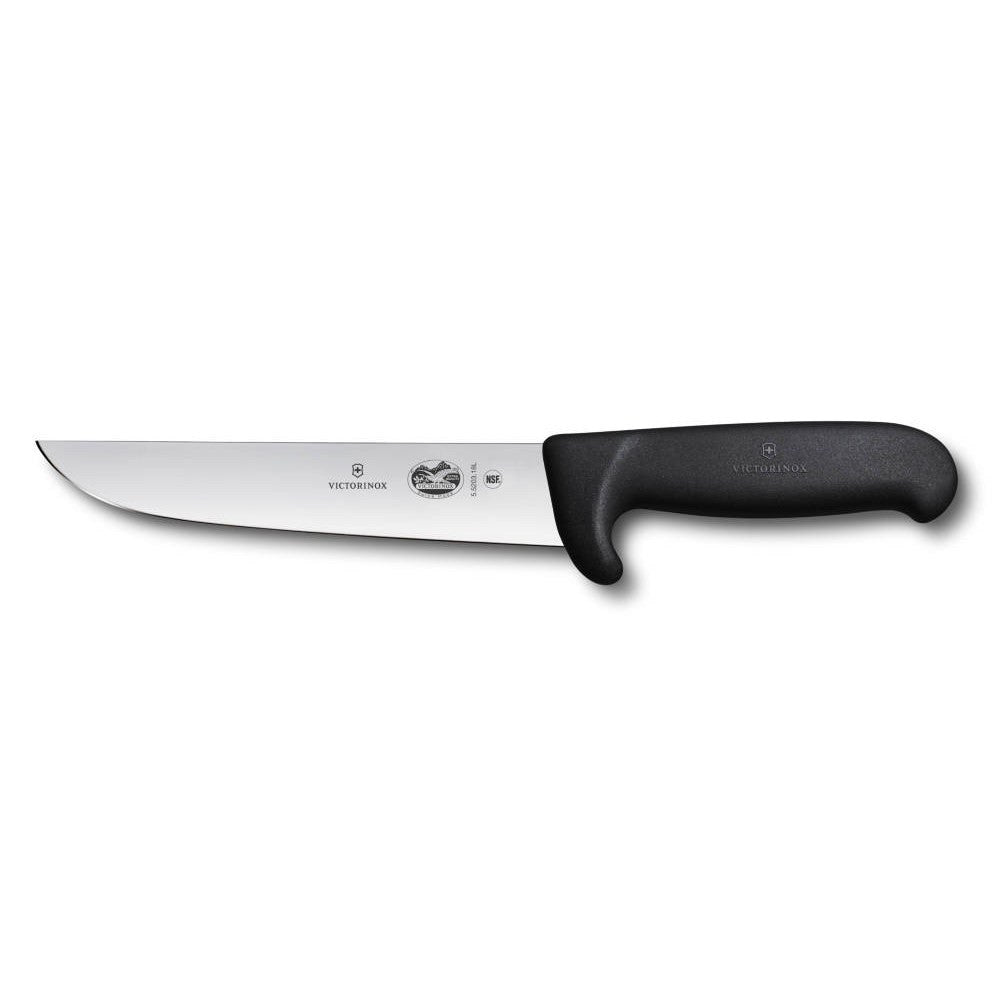 Fibrox Professional Butcher Knife 18 cm – with Safety Nose