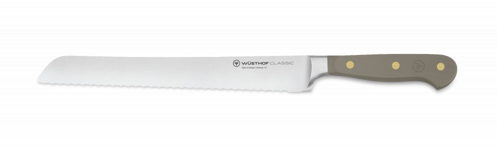 Classic Color Bread Knife 23 cm – Velvet Oyster