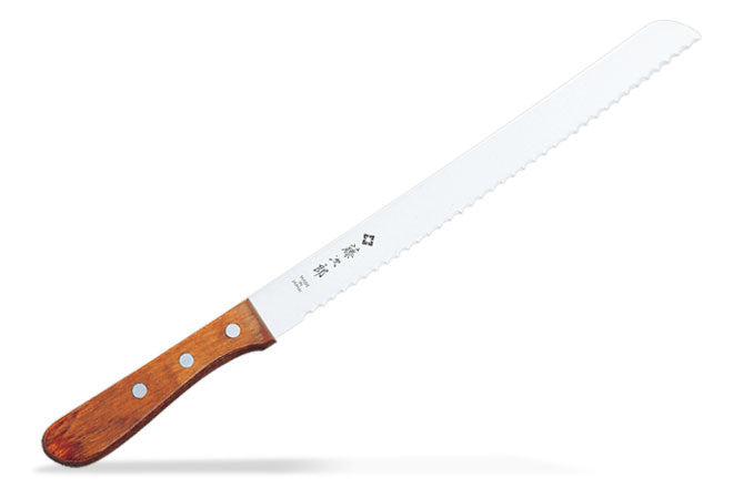Bread Knife 235 mm – Natural Wood