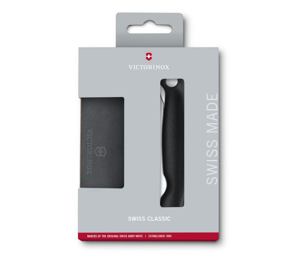 Swiss Classic Foldable Knife and Epicurean Cutting Board Set – Black