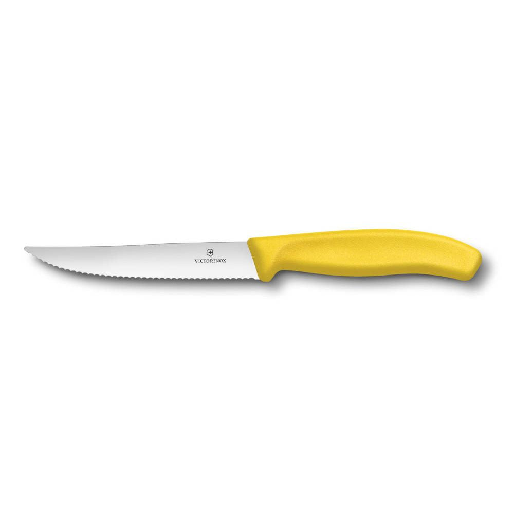 Swiss Classic Gourmet Steak and Pizza Knife – Yellow