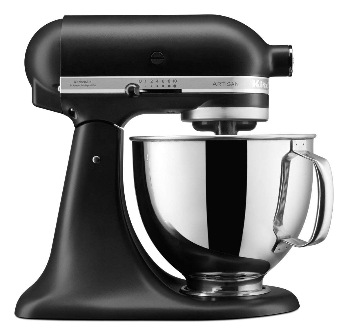 Artisan Tilt-Head Stand Mixer 4.8L – Matte Black