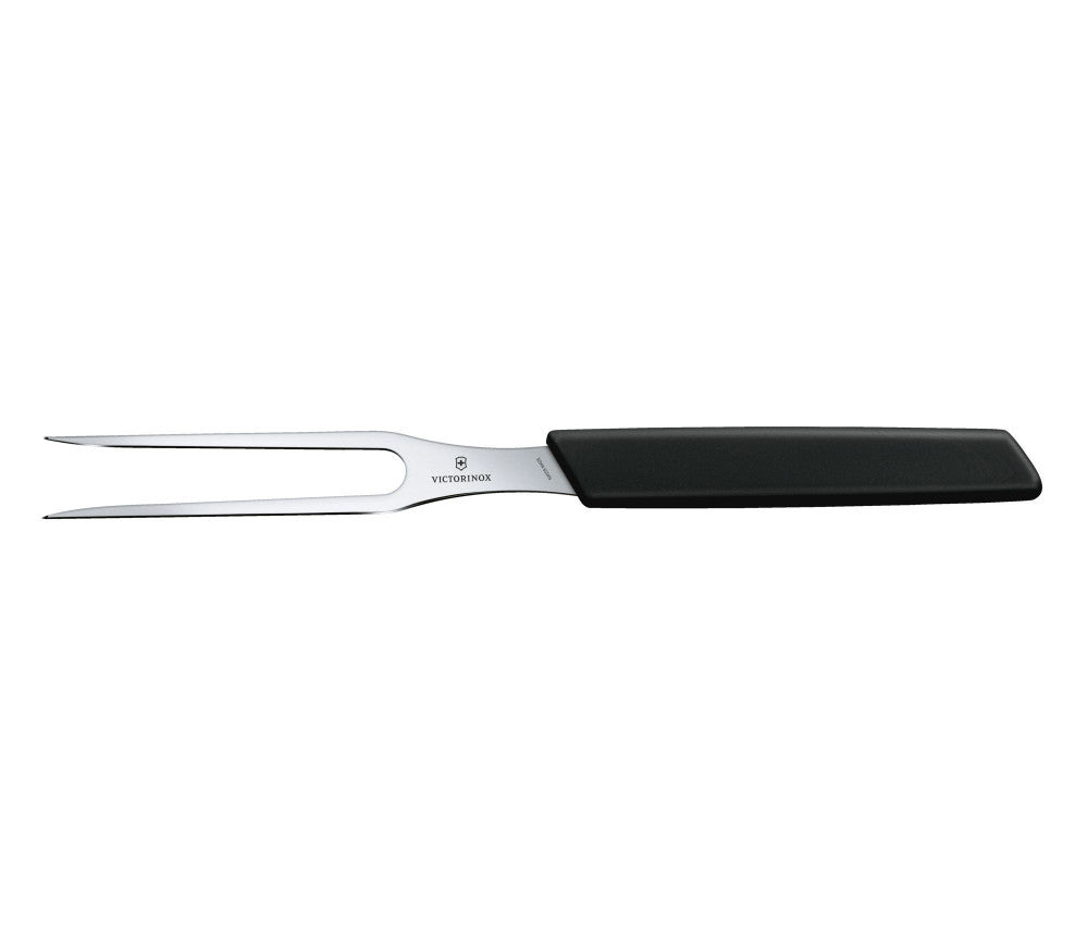 Swiss Modern Carving Fork – Black