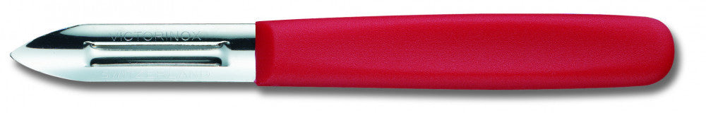 Double-Slotted Vegetable Peeler – Red