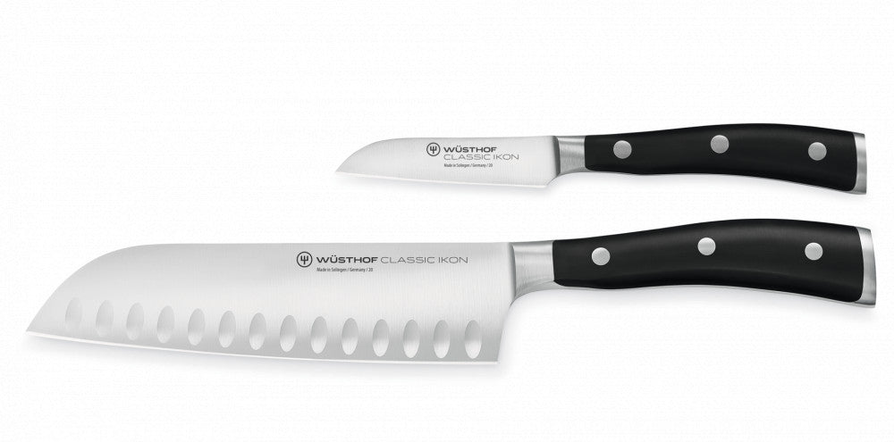 Classic Ikon Santoku and Paring Knife Set