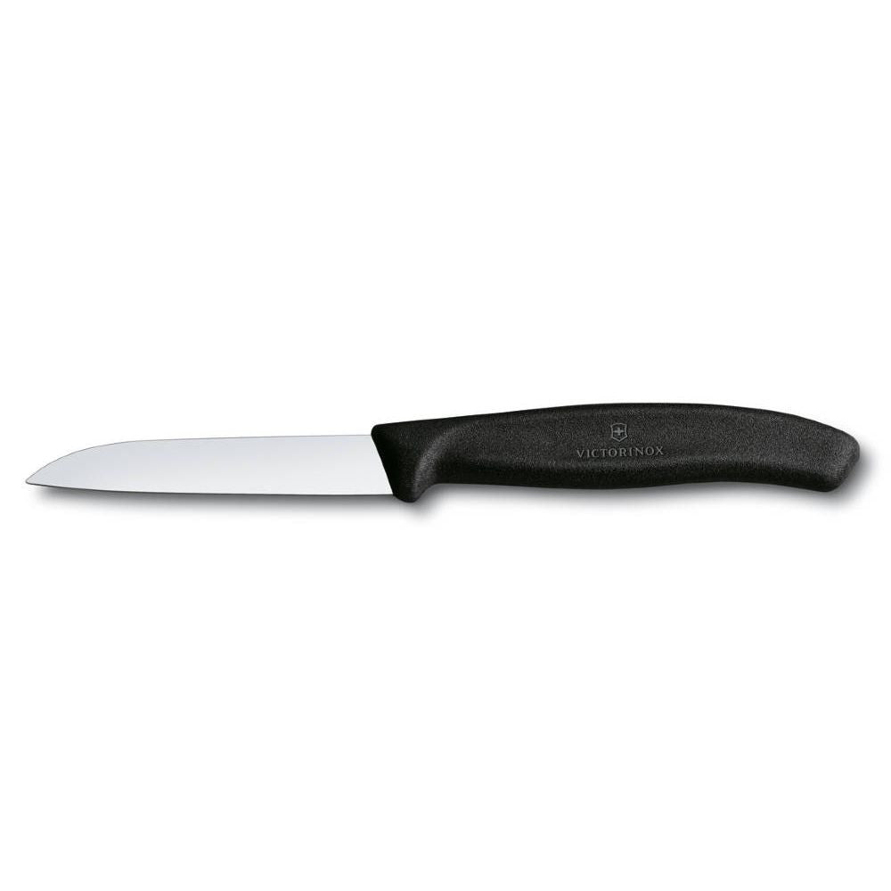 Swiss Classic Straight Vegetable Knife – Black