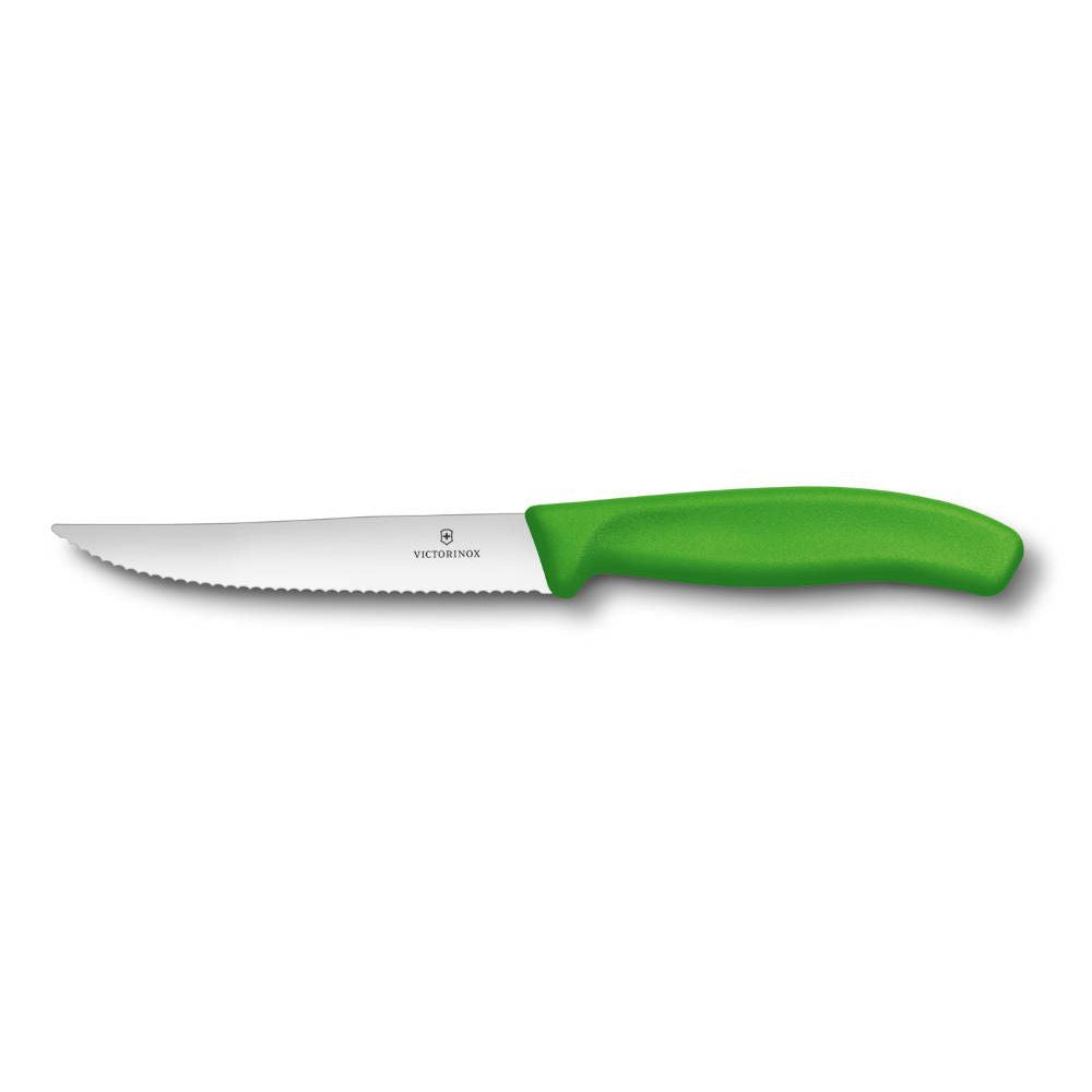 Swiss Classic Gourmet Steak and Pizza Knife – Green