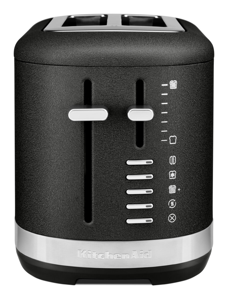 2-slice Toaster – Cast Iron Black