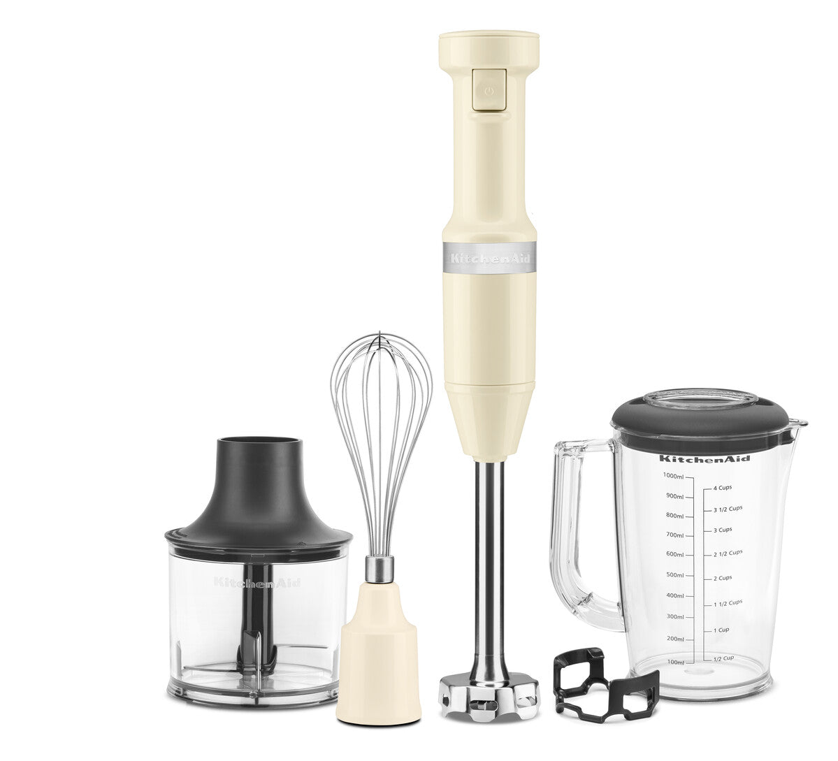 Hand Blender with Accessories – Almond Cream
