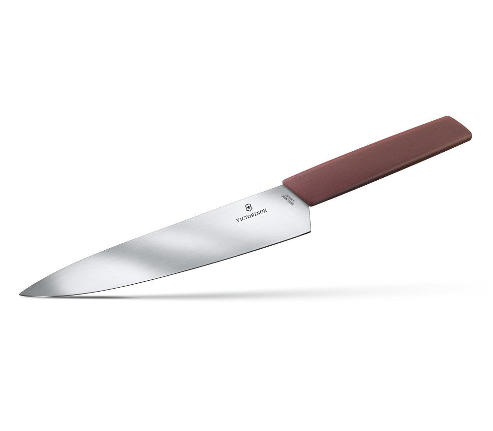 Swiss Modern Chef's Knife 22 cm – Red