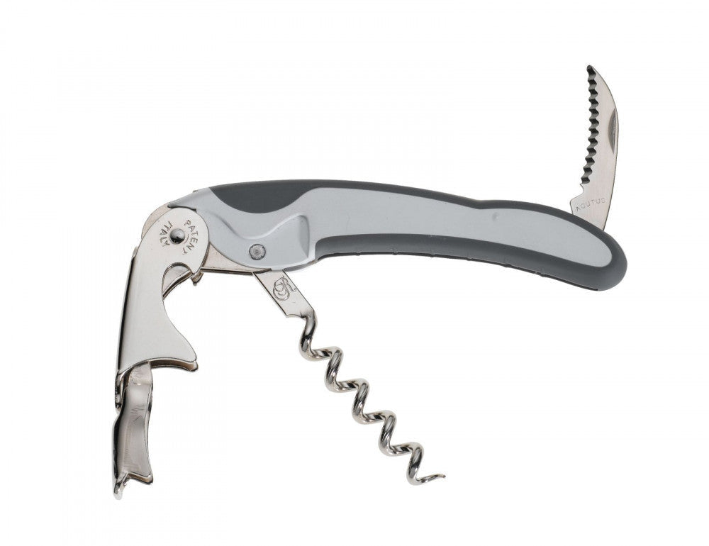 Waiter’s Friend Double Lever 12 cm – White & Gray