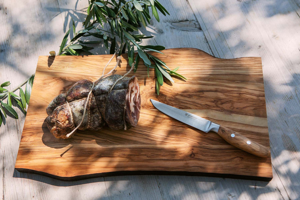Amici Steak Knife 12 cm – Olive Wood