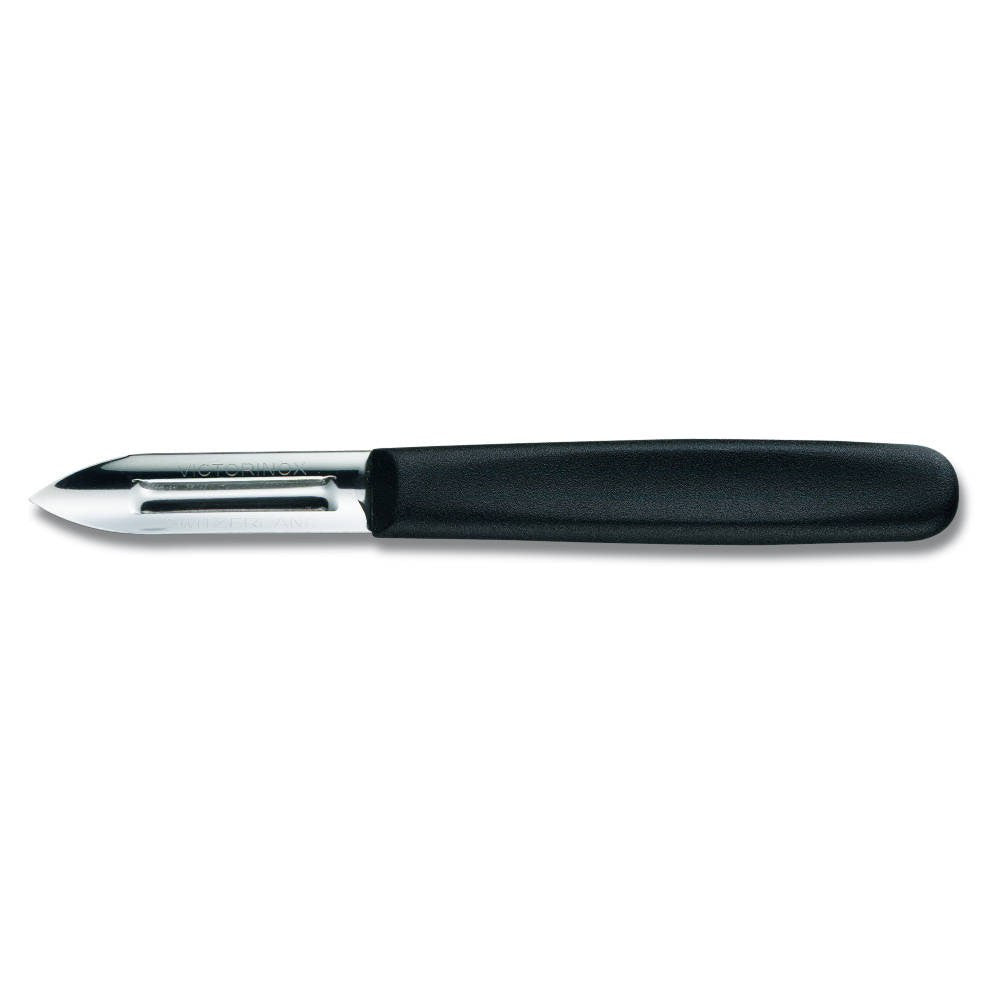 Double-Slotted Vegetable Peeler – Black