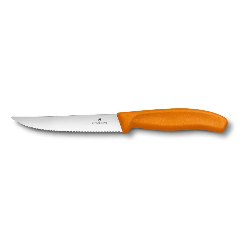 Swiss Classic Gourmet Steak and Pizza Knife – Orange