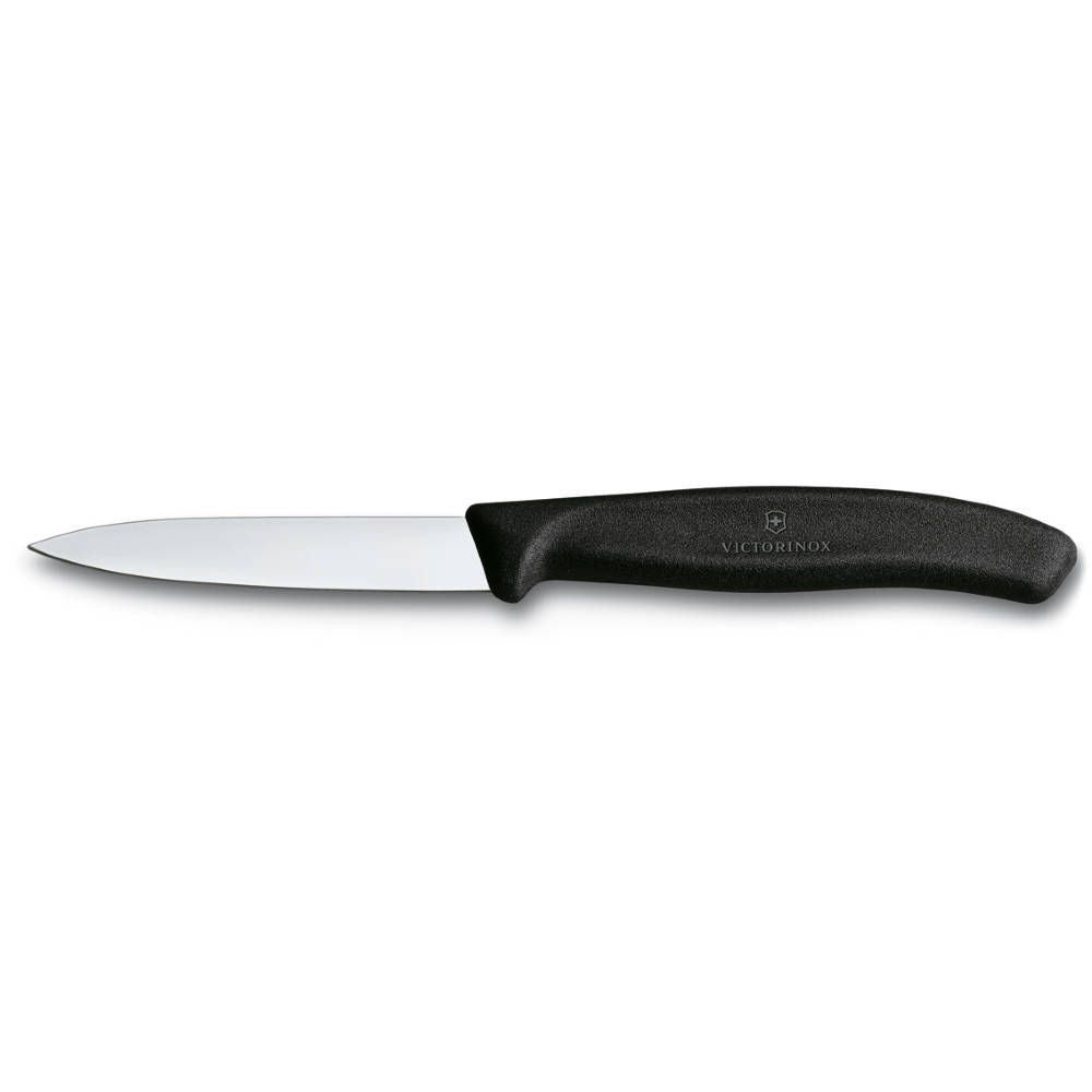 Swiss Classic Pointed Vegetable Knife – Black