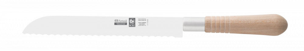 Artesã Bread Knife 18 cm – Beech Wood
